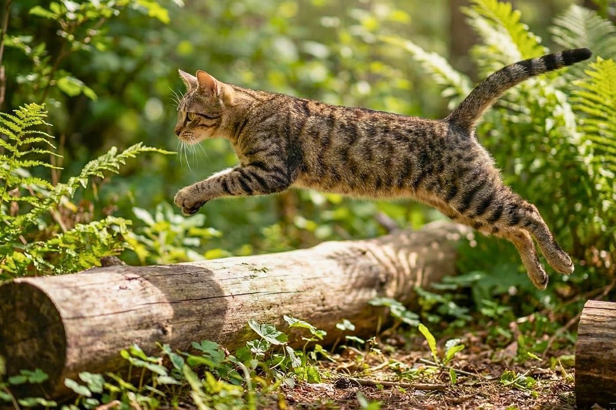 Kot Sokoke wygląd, pręgowanie, sylwetka i rasa opisane szczegółowo