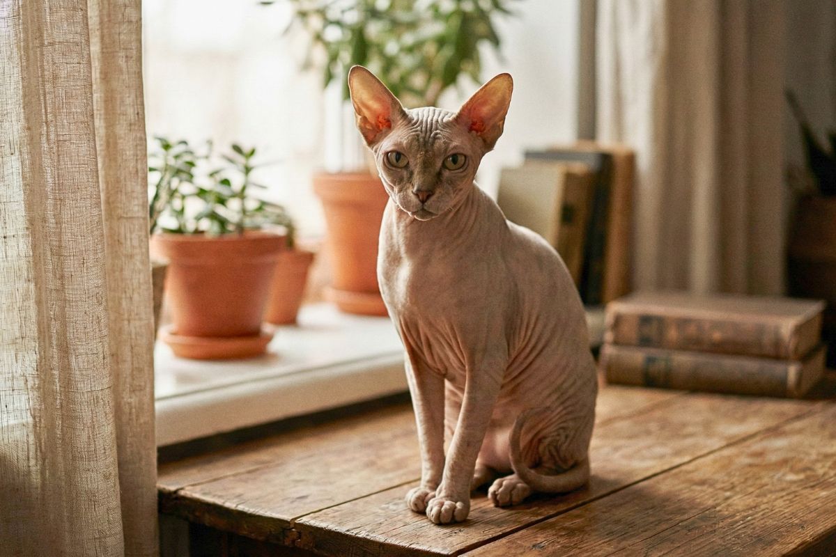 Kot doński sfinks charakter pielęgnacja i zdrowie rasy kotów