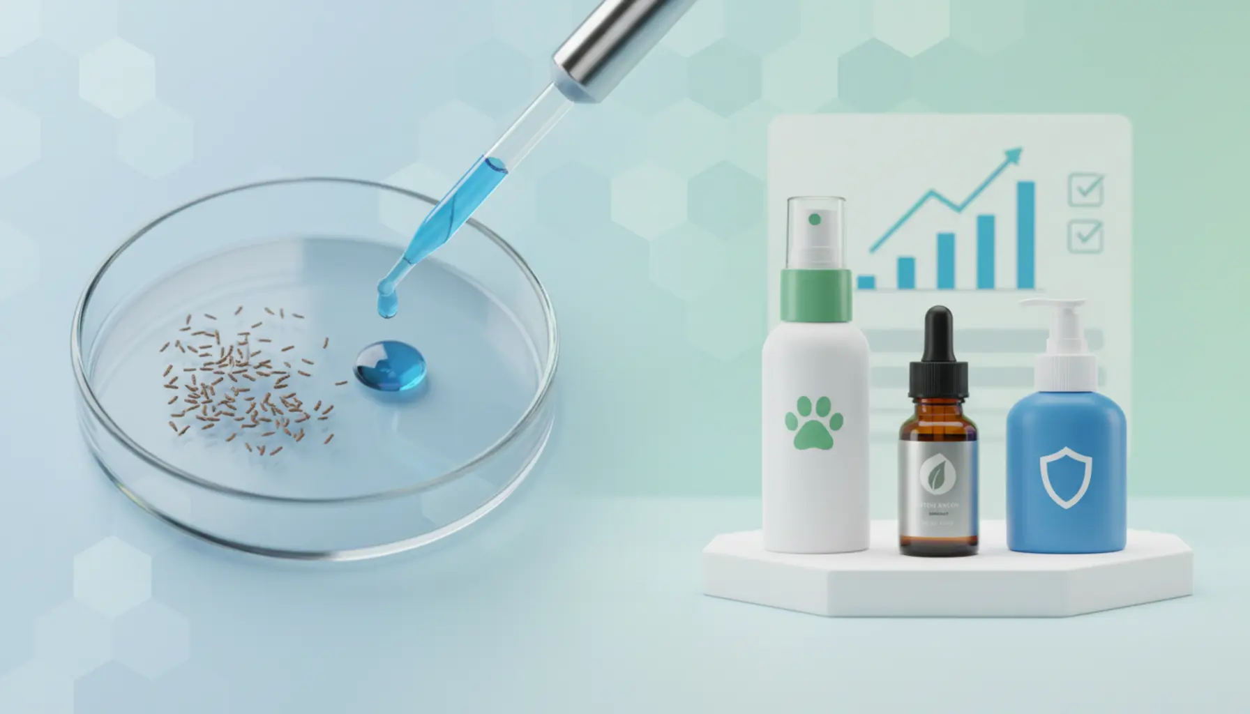 Effective flea and tick collars and drops for cats and dogs