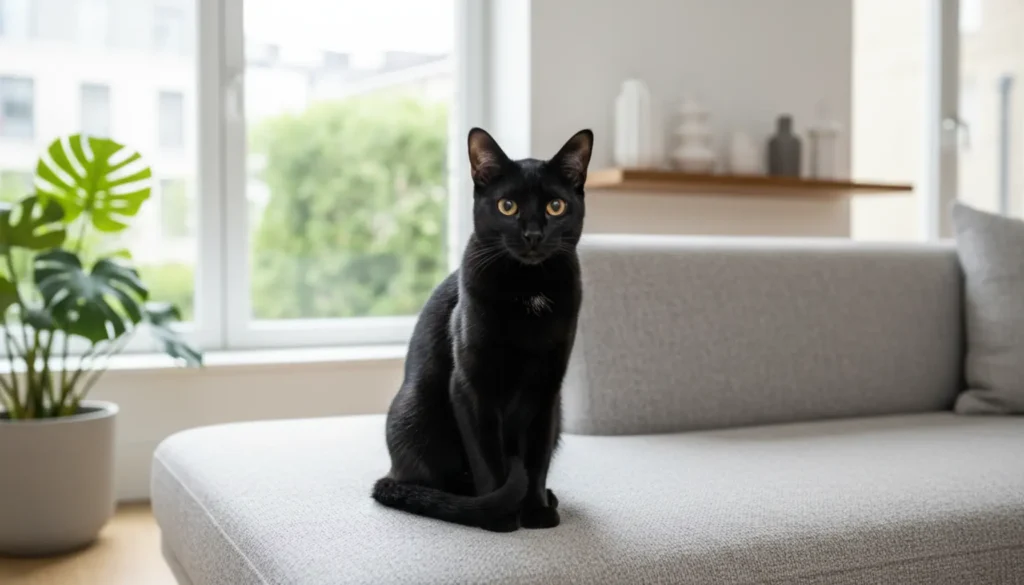 Bombay cat — price, character and description of an extraordinary black breed Kot_Bombajski___Cena__Charakter_i_Opis_Wyj_tkowej_Czarnej_Rasy-0