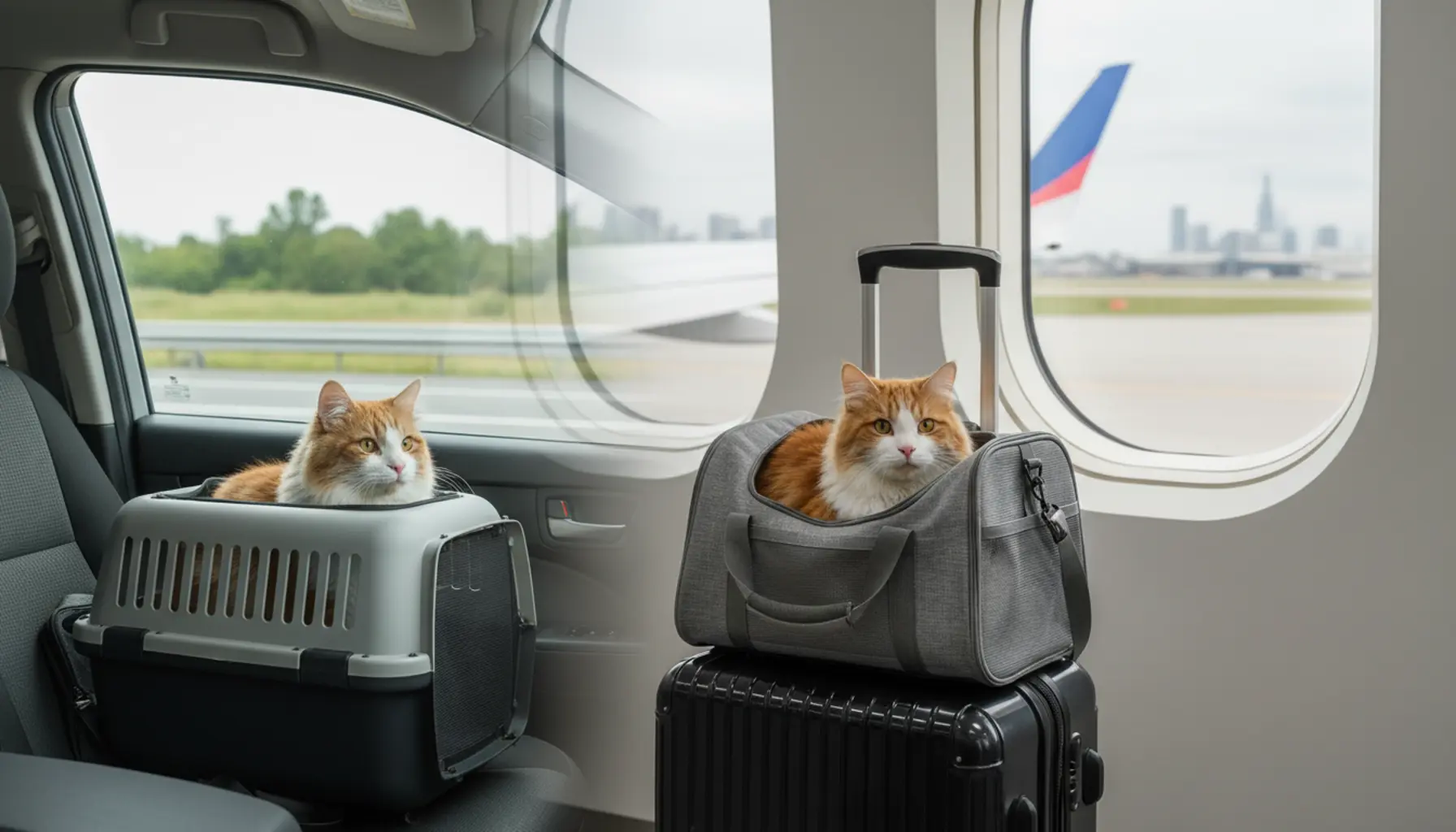 How to transport a cat by plane without stress practical tips and carrier