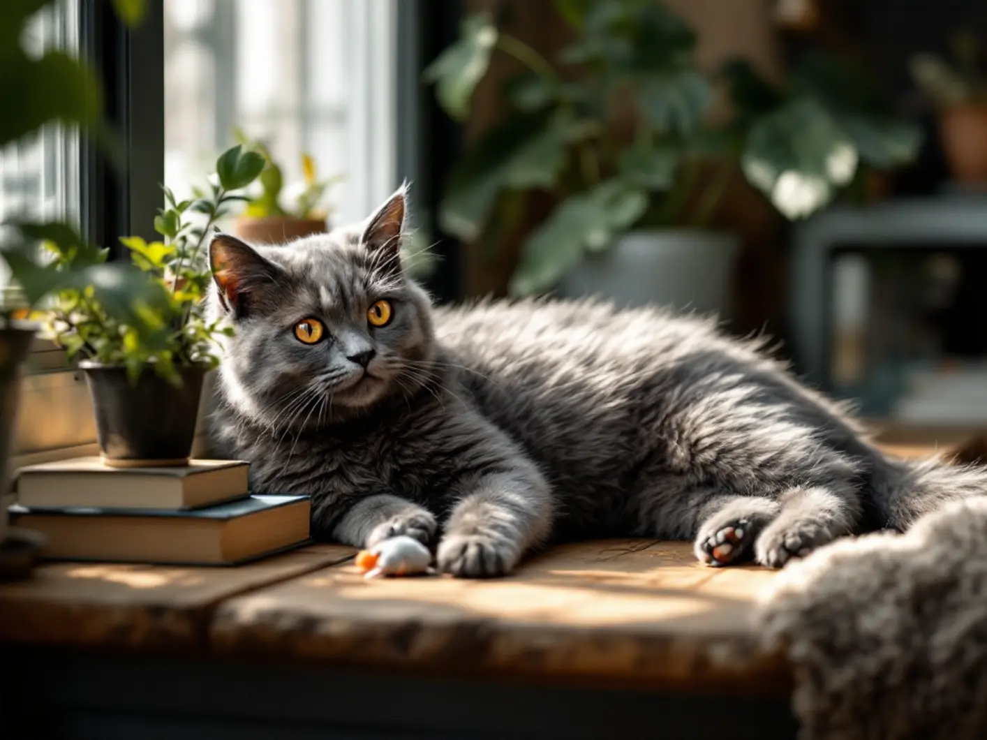 Chartreux cat health prevention and breed characteristics